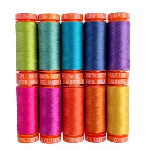 Aurifi -Dragon's Breath thread - set of 10 -  Tula Pink