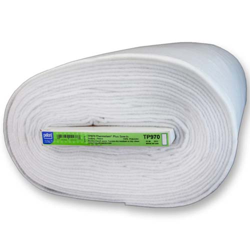 Thermolam Plus TP970 45 inches wide Pellon Polyester Fleece Sew In
