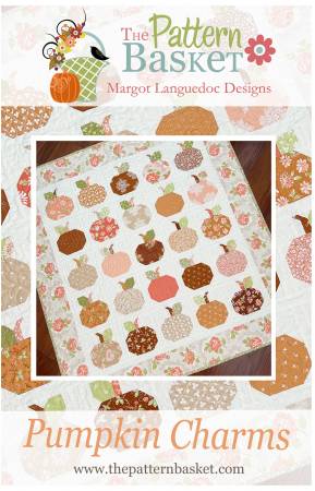 Pumpkin Charms - uses charms Quilt-Finishes 36 x 38 FromThe Pattern Basket