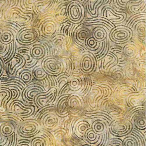 Tonga Batik Canyon - Canyon,finger print, cream by Wing and A Prayer