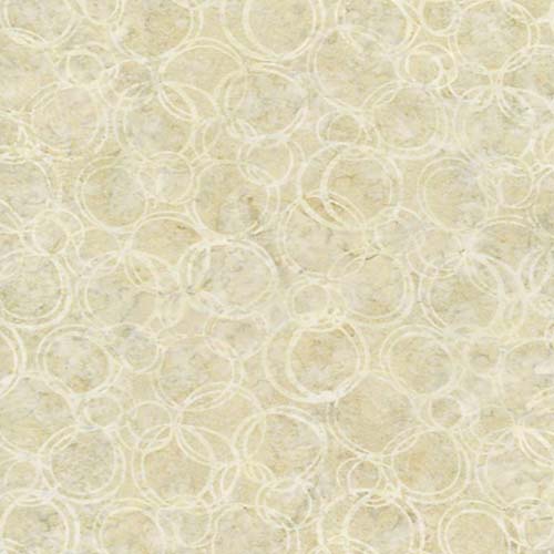 Tonga Batik Canyon - Haven, floating bubbles, cream by Wing and A Prayer