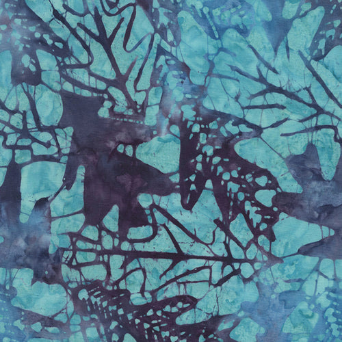 Mystical Prism - Tonga Batik - Surf - Oakleaf by Wing and a Prayer