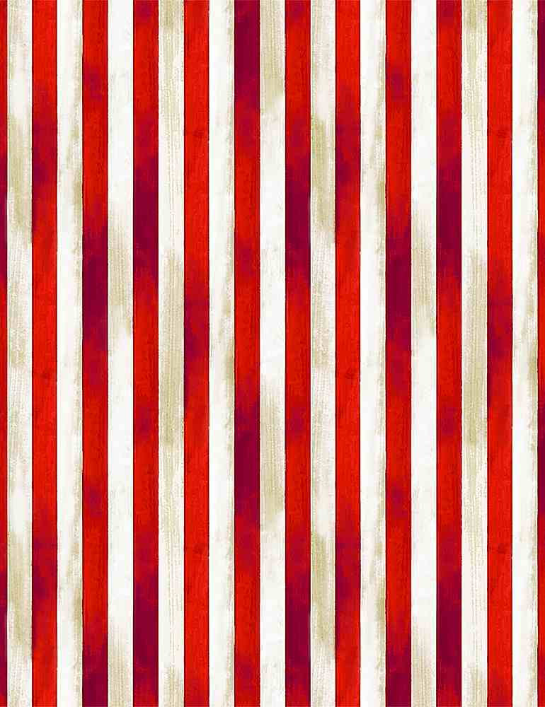 Land of the Free We the People-patriotic stripes, vintage red& white