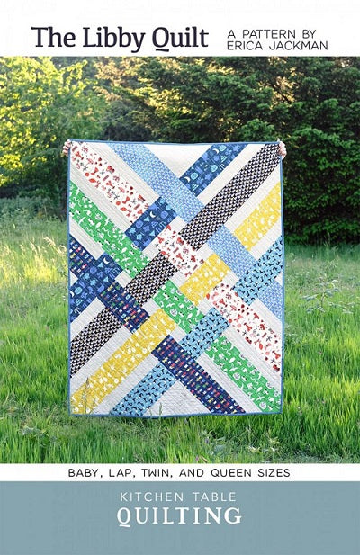 The Libby Quilt - multi sized quilt pattern by Erica Jackman - KTQ117