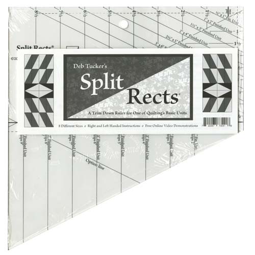 Deb Tucker's - Split Rects - 8 Different Sizes - Split Rectangles