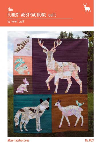 Forest Abstractionsquilt pattern by Violet Craft