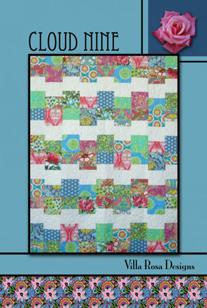 Cloud Nine - Villa Rosa Designs 12 ftqtrs Binding 5/8 yd.fat quarter