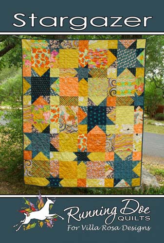 Stargazer - Villa Rosa Designs Running Doe, Fqs, 1/2 yd and/or 1/3 yd cuts