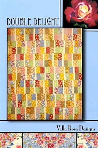 Double delight - 5" strips  - 54 x 63 - by Pat Fryer for VIlla Rosa Designs