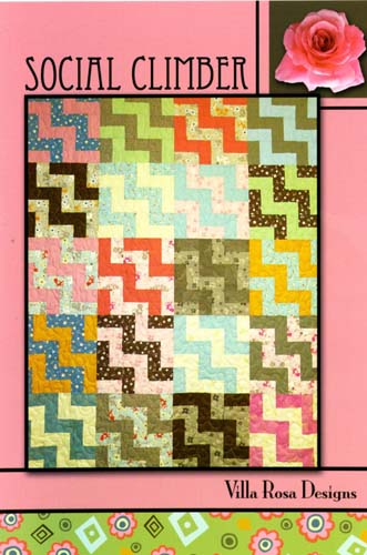 Social Climber-Uses Jelly Rolls by Villa Rosa Designs