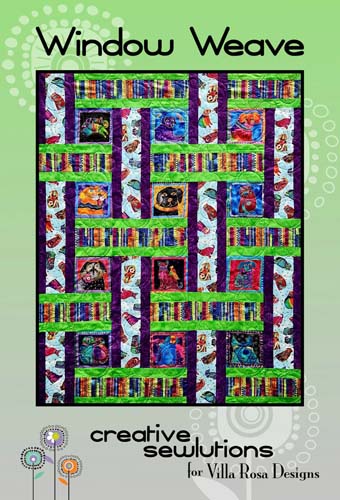Window Weave - 42 x 54 - panel Creative Sewlutions for Villa Rosa Designs
