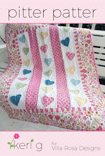 Pitter Patter  40 x 54 - Villa Rosa Designs