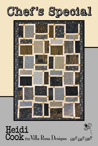 Chef's Special Post Card Pattern  - by Heidi Cook for Villa Rosa Designs
