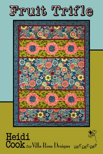 Fruit Trifle - 50 x 68 Uses 1theme fabric & 4 other fabrics villa rosa