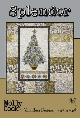 Splendor - 56 x 59 - panel and fat quarters - Molly Cook - Villa Rosa Designs