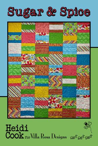 Sugar & Spice - 56 x 67 quilt - Heidi Cook for Villa Rosa Designs- Fat Quarter