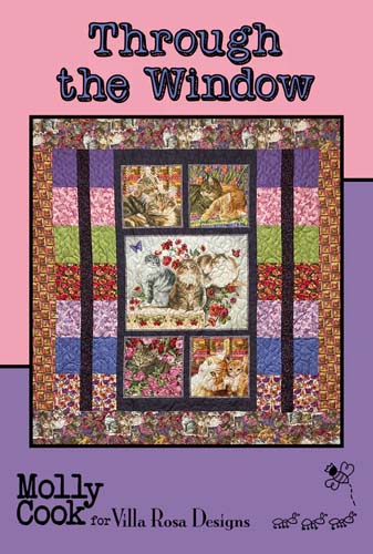 Through the Window - Panel51 x 54 - Molly Cook for Villa Rosa Designs