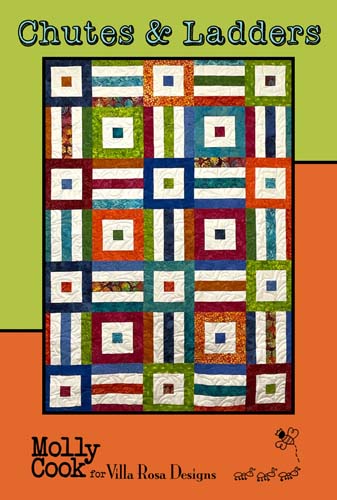 Chutes and Ladders - 50x70 - 2.5" strips by Molly Cook For Villa Rosa Designs