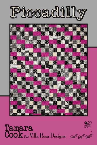 Piccadilly - 40 x 48 quilt - 2.5" strips by Tamara Cook for Villa Rosa Desi