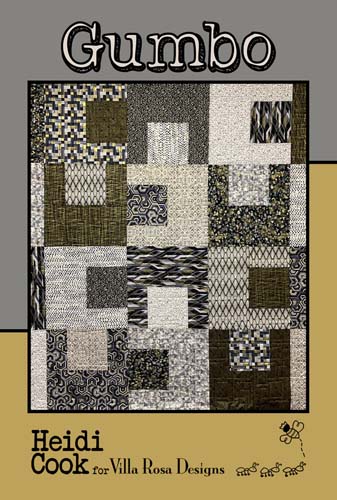 Gumbo - 54 x 64 - 12 fatquarters by Heidi Cook  for Villa Rosa Designs