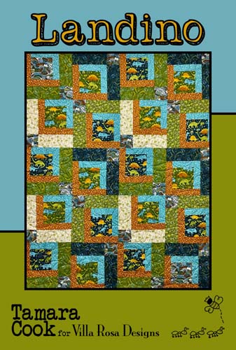 Landino - 44 x 55 - by TamaraCook for Villa Rosa Designs  uses fat quarters