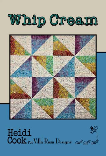 Whip Cream - quilt 66 x 66 - by Heidi Cook - Villa Rosa Designs