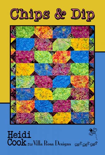 Chips and Dip - 44x50 quilt-fat quarters - Heidi Cook for Villa Rosa Designs