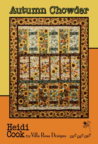 Autumn Chowder - 54x70 - by Heidi Cook for Villa Rosa Designs - fat quarters