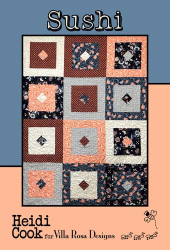 Sushi - 48x64 - by Heidi Cookfor Villa Rosa Designs