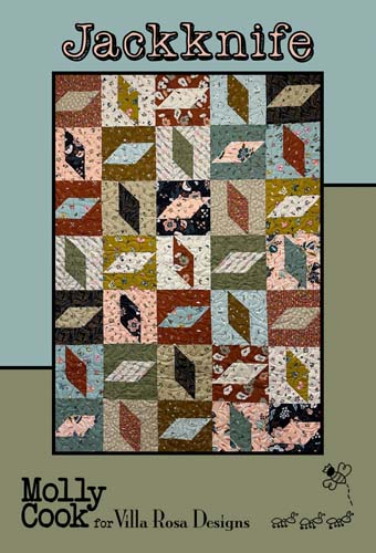 Jackknife - 40 x 56 -by Molly Cook For Villa Rosa Designs