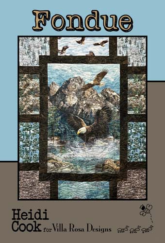 Fondue by Heidi Cook- 49 x 63Uses a panel - Villa Rosa Designs