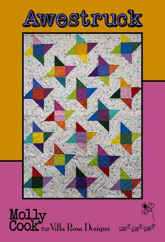 Awestruck - 44 x 60- can use5" squares- by Molly Cook- Villa Rosa Design