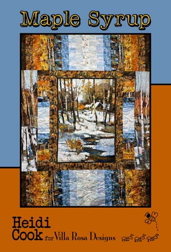 Maple Syrup - 57x76uses panel  by Heidi Cook for Villa Rosa Designs