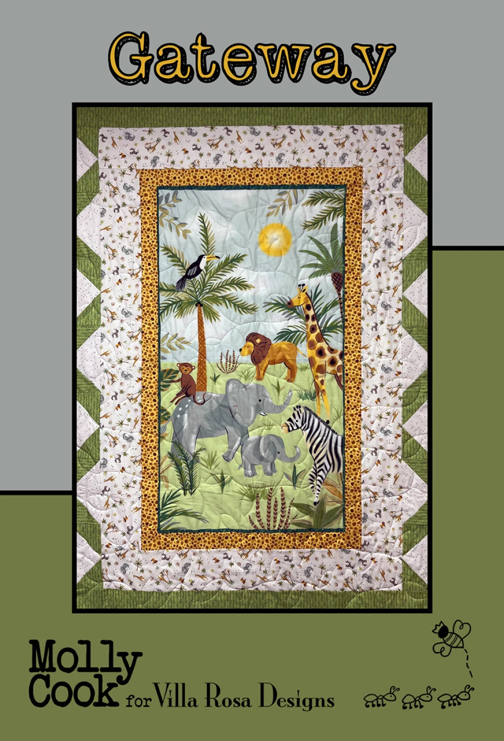 Gateway pattern - quilt 45x62 by Molly Cook For Villa Rosa Designs