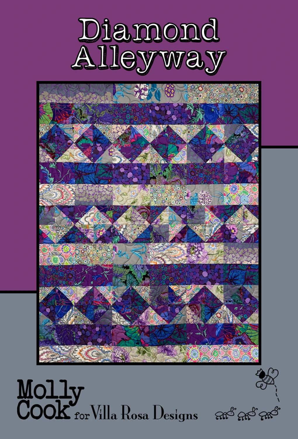 Diamond Alleyway - 42 x 53 - 12 Fat Quarters by Molly Cook Villa Rosa Designs