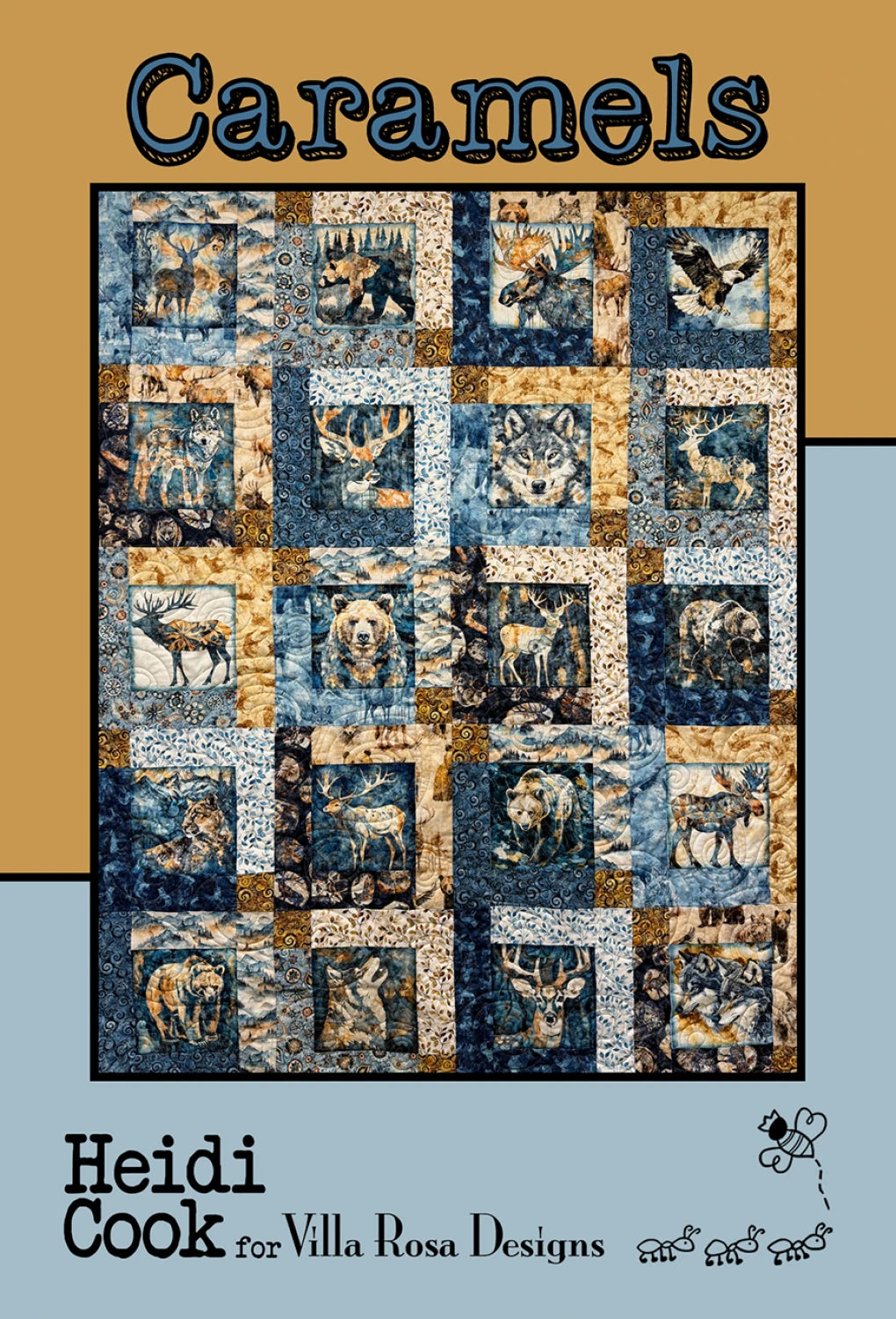 Caramels - 48 x 60 - use Panelby Heidi Cook Villa Rosa Designs