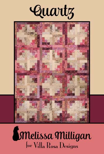 Quartz - 60 x 80 quilt by Melissa Milligan for Villa Rosa Designs