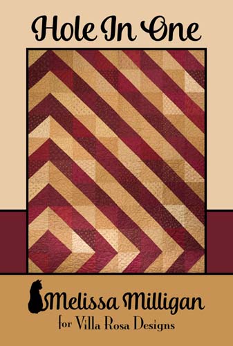 Hole In One - 56 x 70 quilt - by Melissa Milligan for Villa Rosa Designs