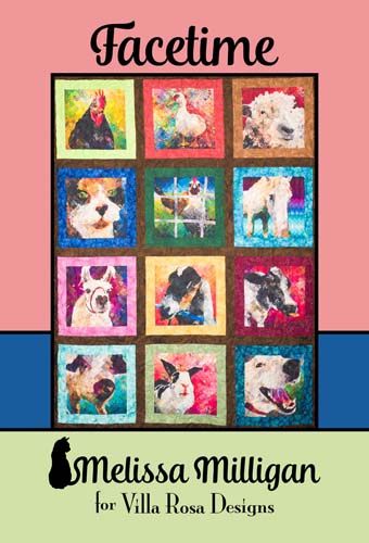 Facetime - 51x68 - uses panel -  Melissa Milligan for Villa Rosa Designs