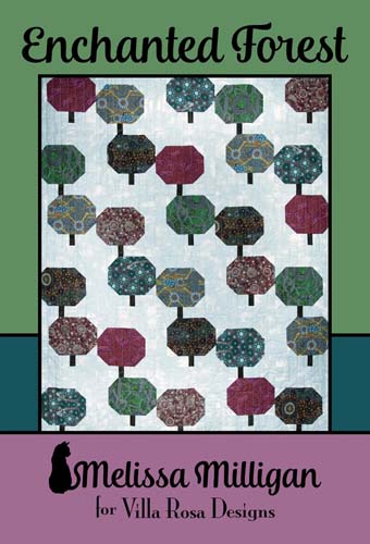 Enchanted Forest - 55x66 by Melissa Milligan for Villa Rosa Designs