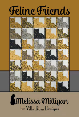 Feline Friends - Villa Rosa Designs - Melissa Milligan - 60 x 72