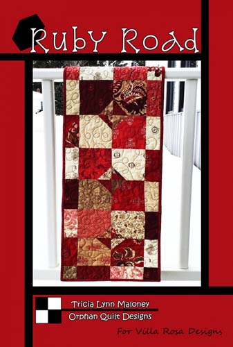 Ruby Road - uses charm pack for table runner 13 x 49