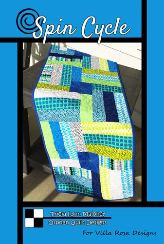 Spin Cycle - Jelly roll strips by Orphan Quilt Designs for Villa Rosa Designs