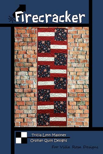 Firecracker - Runner 14 x 48 - Tricia Lynn Maloney for Villa Rosa Designs