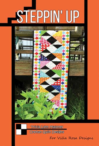 Steppin Up - table runner  by Tricia Lynn Maloney for Villa Rosa Designs