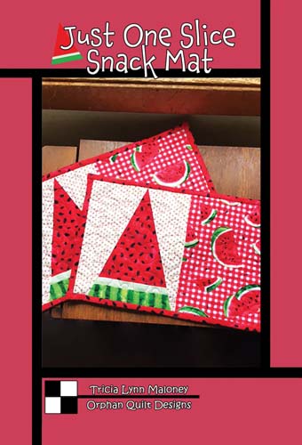 Just One Slice Snack Mat - 8 x 14 by Tricia Lynn Maloney for Villa Rosa Designs