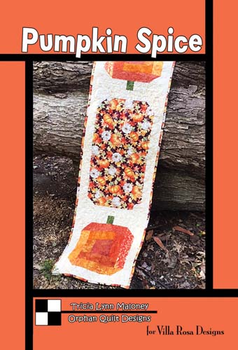 Pumpkin Spice - Tablerunner by TLM Cook For Villa Rosa Designs
