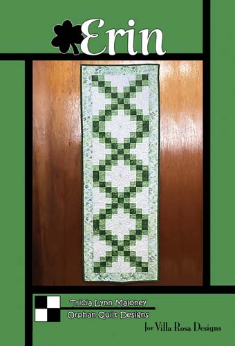 Erin - table runner - 19x59  by Tricia Lynn Maloney for Villa Rosa Designs