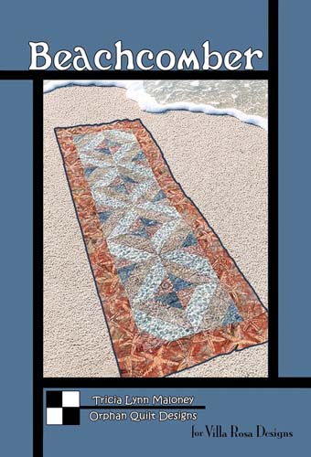 Beachcomber- table runner  by Tricia Lynn Maloney for Villa Rosa Designs