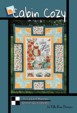 Cabin Cozy pattern - by Tricia Lynn Maloney for Villa Rosa Designs